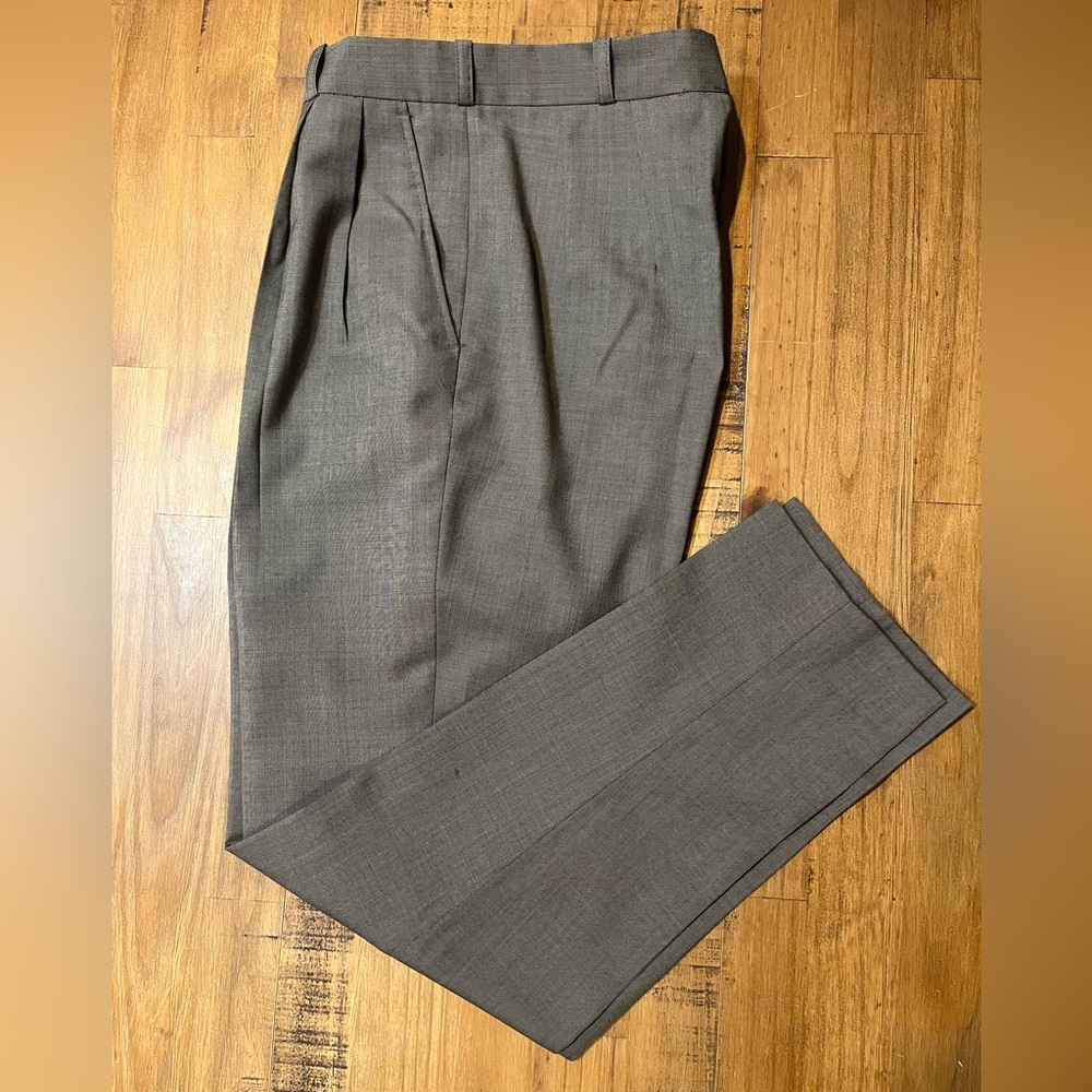 Bespoke High Waist Pleated Trousers